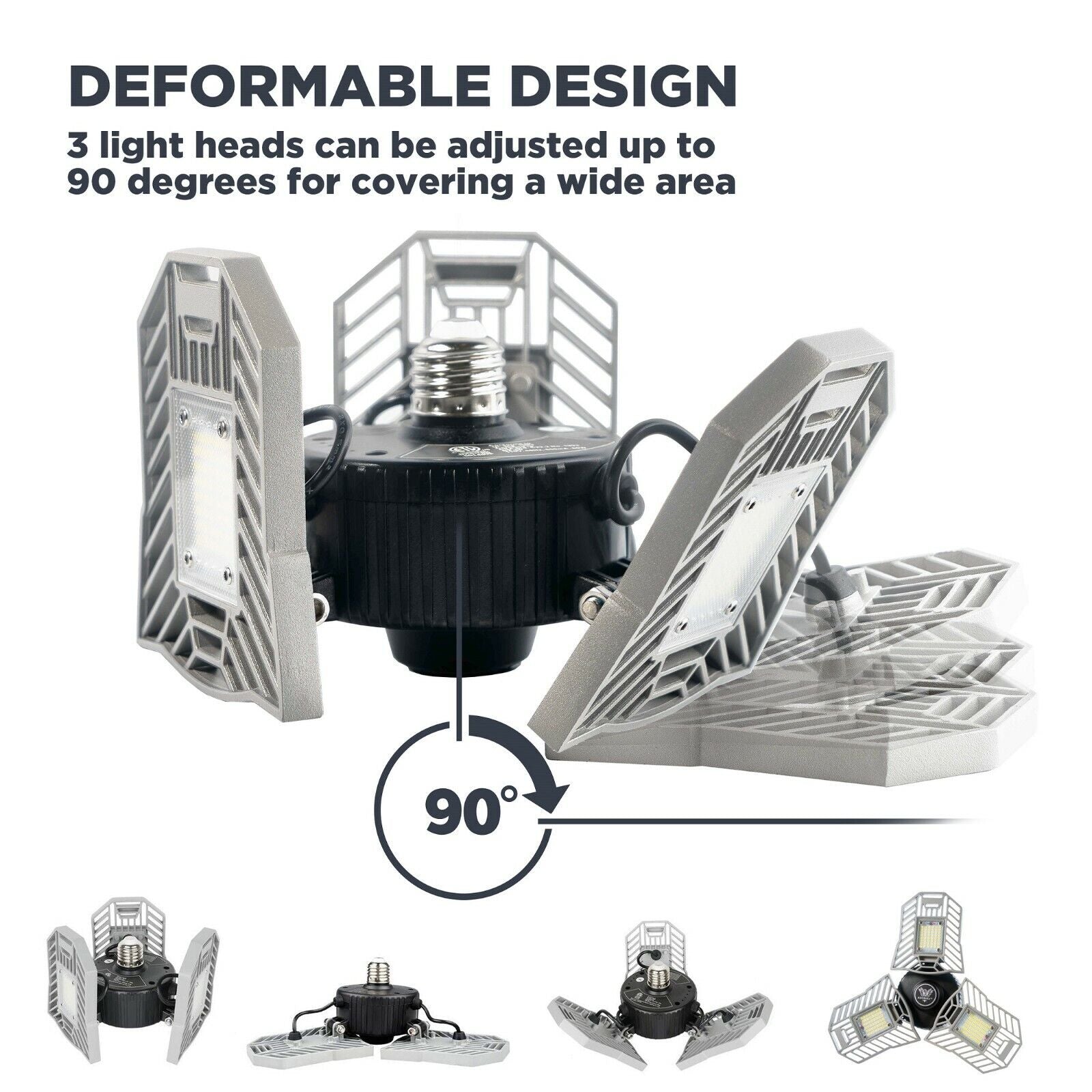 Led Garage Light-Led Adjustable Light-T Led Light